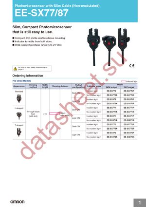 EE-SX770A datasheet  